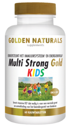 GOLDEN NATURALS MULTI STRONG GOLD KIDS 60ST